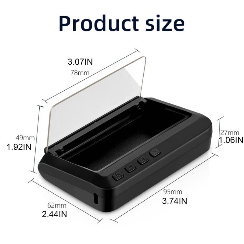 Màn Hình Chiếu HD- Hiển Thị Cho Xe Hơi