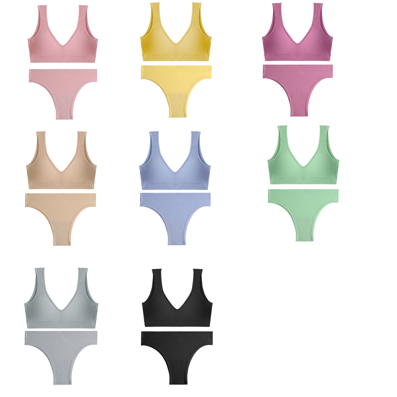 Bộ Đồ Lót Không Đường May Cổ Chữ V Khoét Sâu Quyến Rũ Cho Nữ 2021 | BigBuy360 - bigbuy360.vn