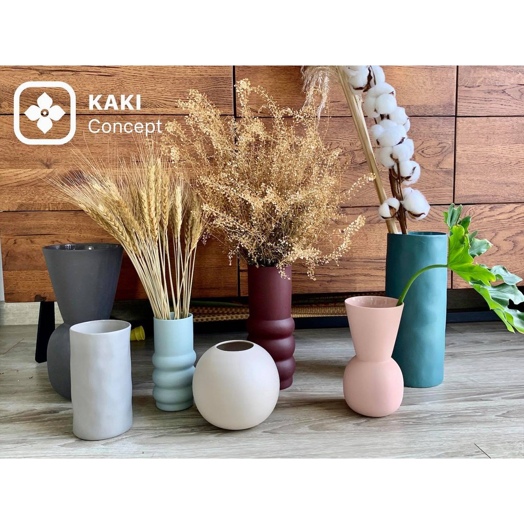 [KAKI CONCEPT] Bình cắm hoa hồng đẹp - phong cách hiện đại