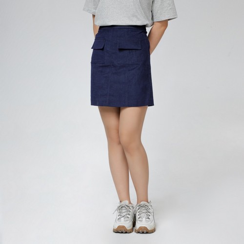 Chân váy Monde Point MPWA0616320 màu xanh navy | BigBuy360 - bigbuy360.vn