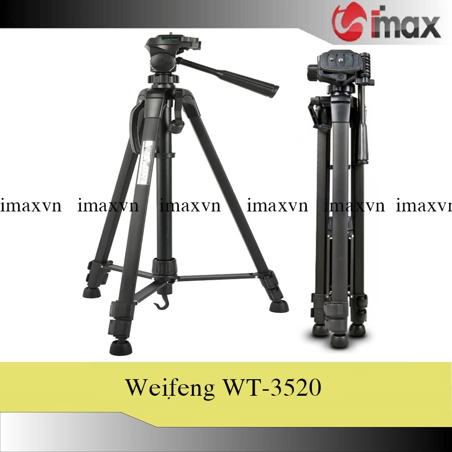 Chân máy ảnh Tripod Weifeng WT3520 + Remote cho máy ảnh