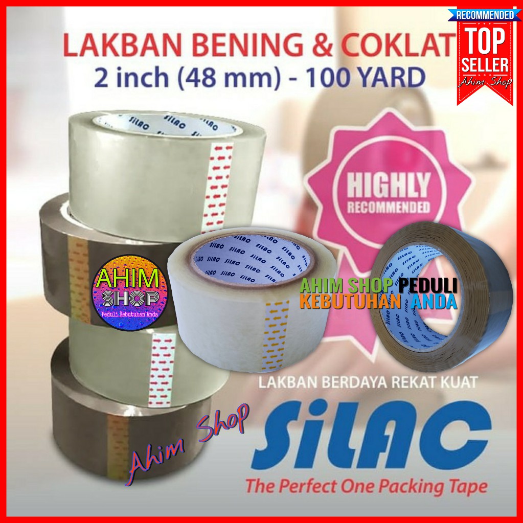 Cuộn Băng Keo Silicon Màu Nâu 48mm 100 Yards