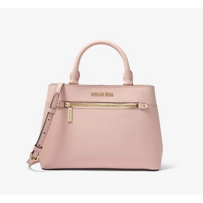 Túi Michael kors Hailee small saffiano Leather - Màu hồng - 💯 Authentic