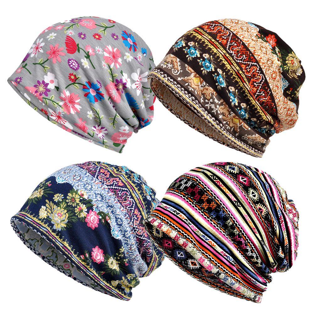 Mũ Trùm Đầu Bằng Cotton Phong Cách Thể Thao Cho Nữ