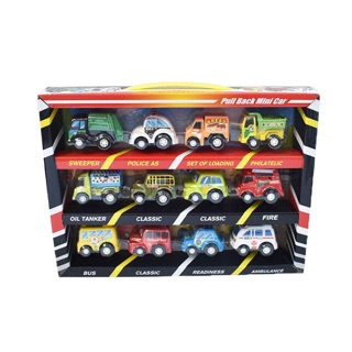 Set 12 ô tô mini đồ chơi cho bé tránh xa điện thoại [FREESHIP EXTRA] - ô tô đồ chơi chạy bánh đà cho bé!