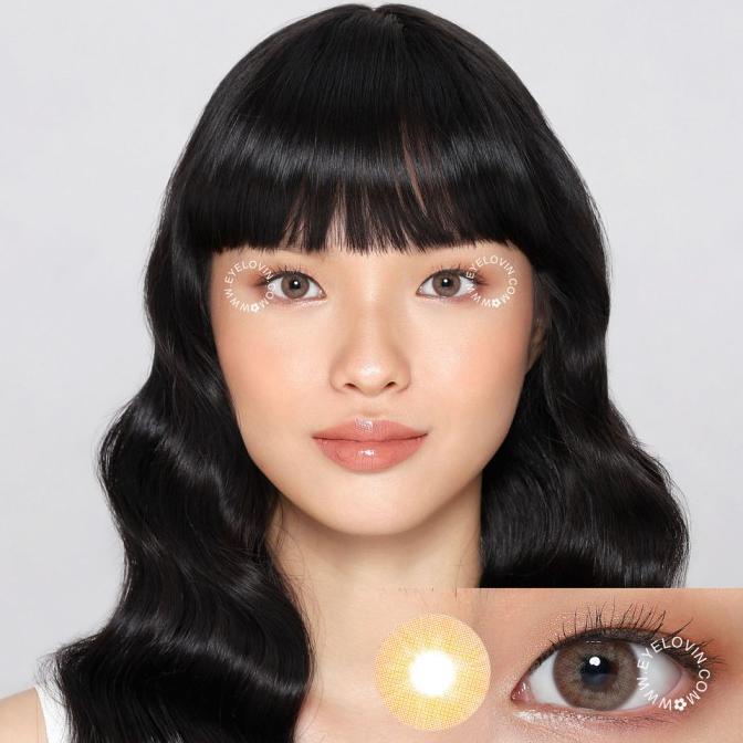 Kawaii Kitty Softlens - Mini Ava Nâu