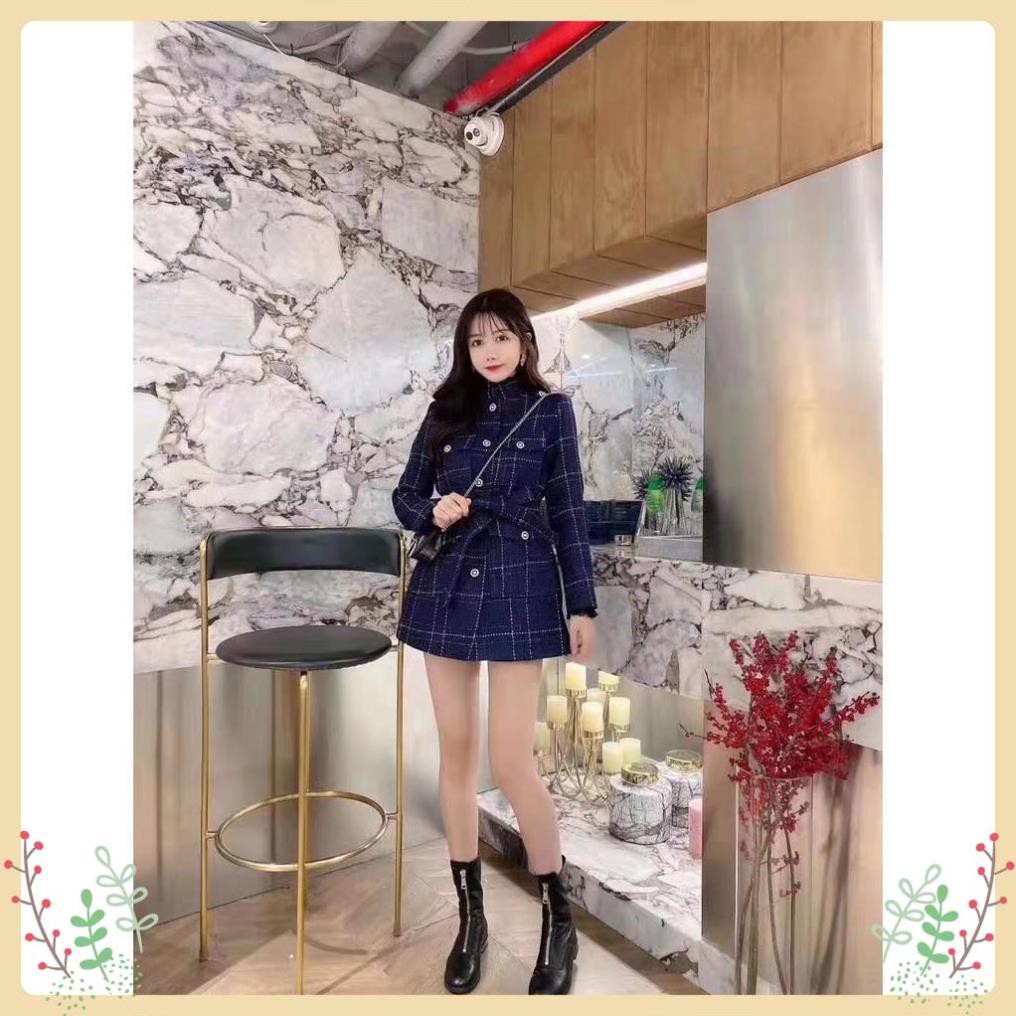 [Mặc Là Sang] Áo Khoác Lury, Áo Dạ Tweed Nữ Đẹp, Dáng Dài, Chất Vải Dạ Dày Dặn Lót Trần Bông, Hàng Quảng Châu Cao Cấp | BigBuy360 - bigbuy360.vn