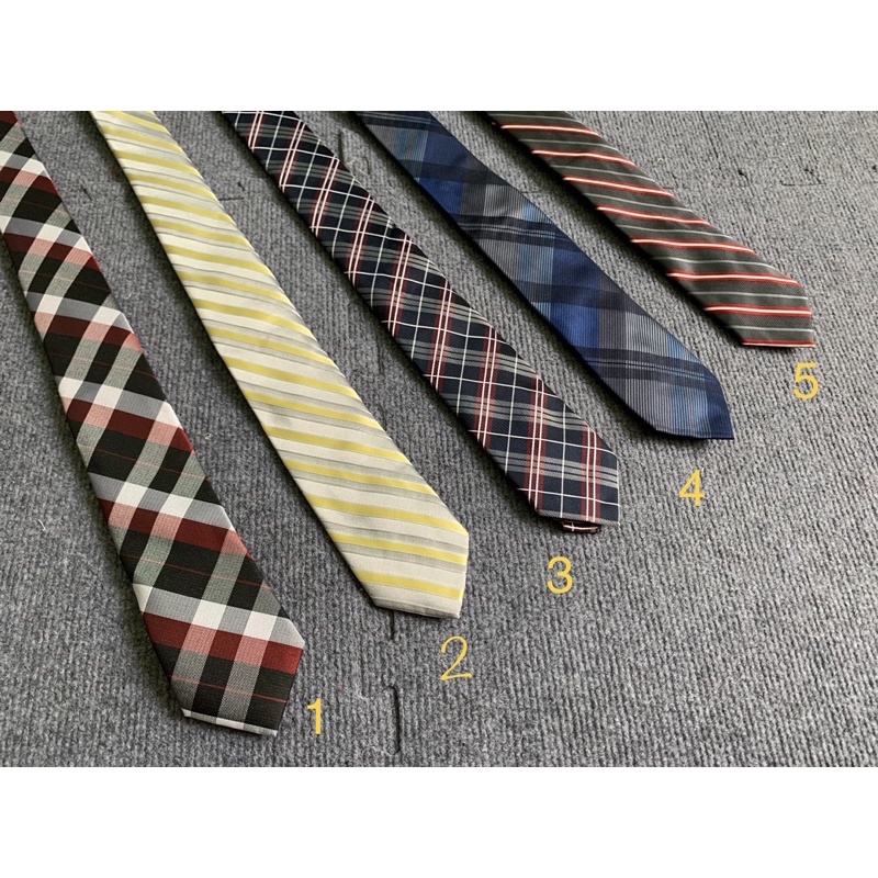 Cà vạt nam cao cấp J.ferrar bản vừa 7cm hàng xuất dư xịn