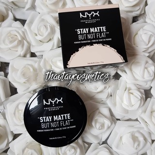 Phấn nền NYX Stay Matte But Not Flat Powder Foundation (7.5g)