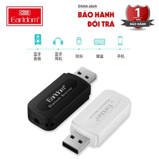 Thiết bị thu usb bluetooth earldom cho pc - bh 1 năm made in taiwan