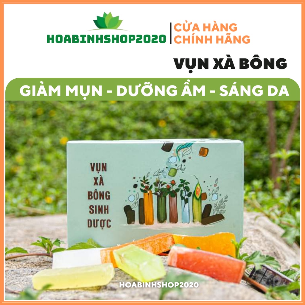 [1KG 10 MÙI] Vụn xà bông, Xà Phòng 11 Mùi htx Sinh Dược- Tặng 3 túi lưới