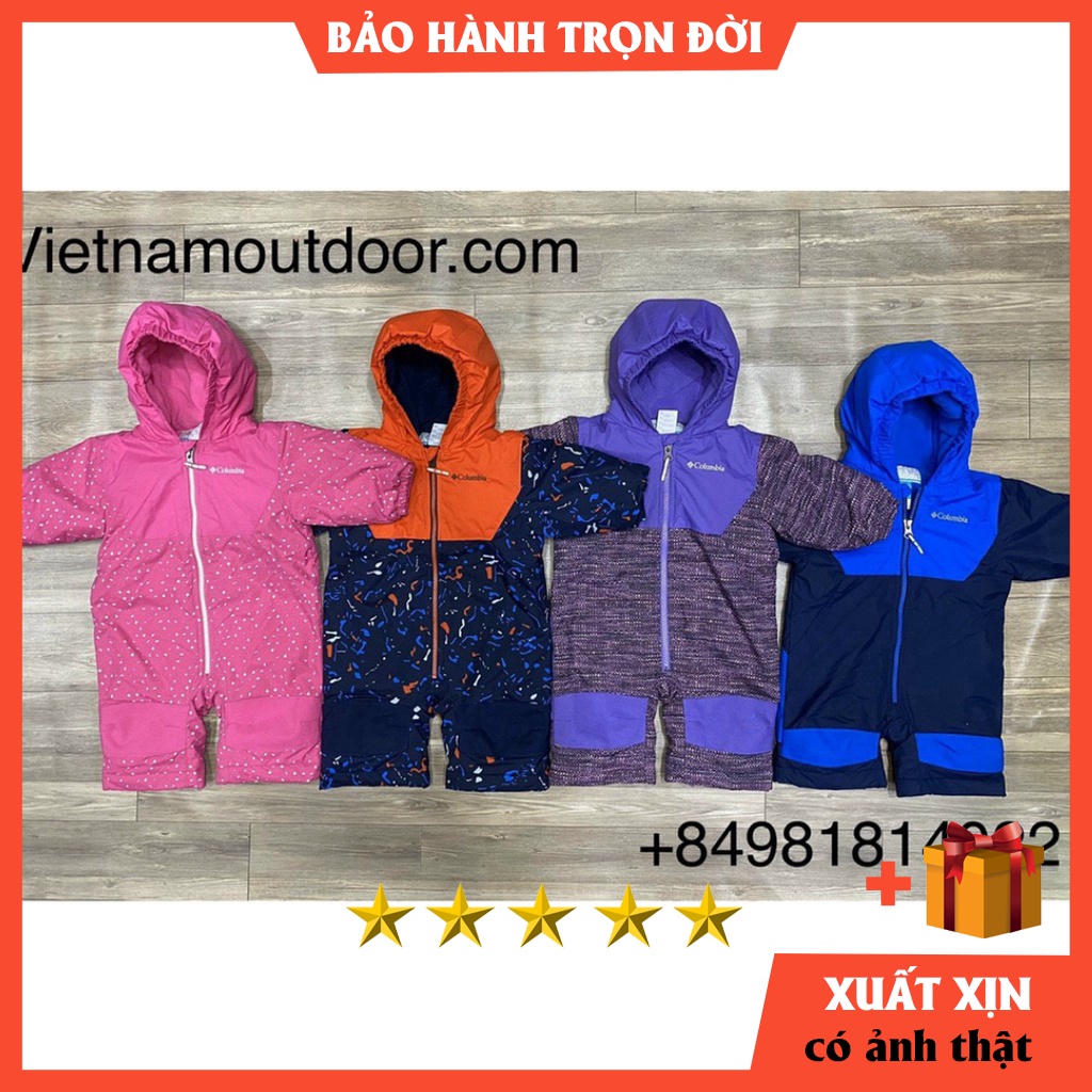 Áo khoác liền quần Columbia [chinh hãng]  [mùa đông] BẢO HÀNH TRỌN ĐỜI