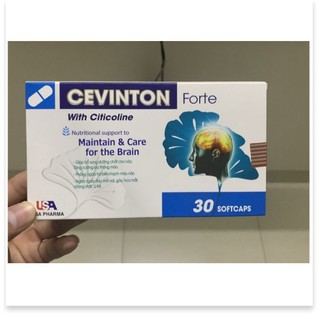 (CHÍNH HÃNG) [Viên uống] CEVINTON FORTE HOẠT HUYẾT DƯỠNG NÃO, THỰC PHẨM BẢO VỆ SỨC KHỎE