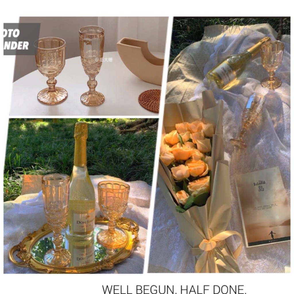 [HOT] Ly Cốc Vintage Phong Cách Hoàng Gia. | BigBuy360 - bigbuy360.vn