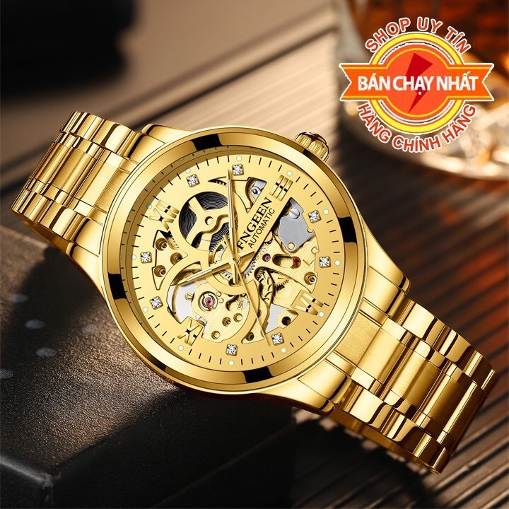 Đồng Hồ Cơ Nam Fngeen Đính Đá Sang Trọng Chống Nước | BigBuy360 - bigbuy360.vn