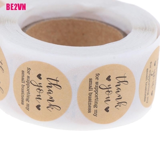 [W&T]Cuộn 500 Nhãn Dán In Với Cảm Ơn