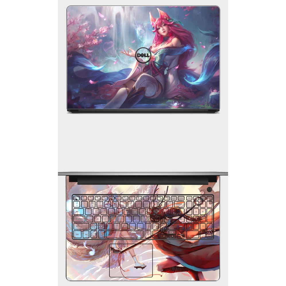 SKIN dán Laptop in hình nhân vật game LOL- Liên Minh Huyền Thoại. Full các dòng máy: Asus, Acer, Dell, Hp,.. In theo yc