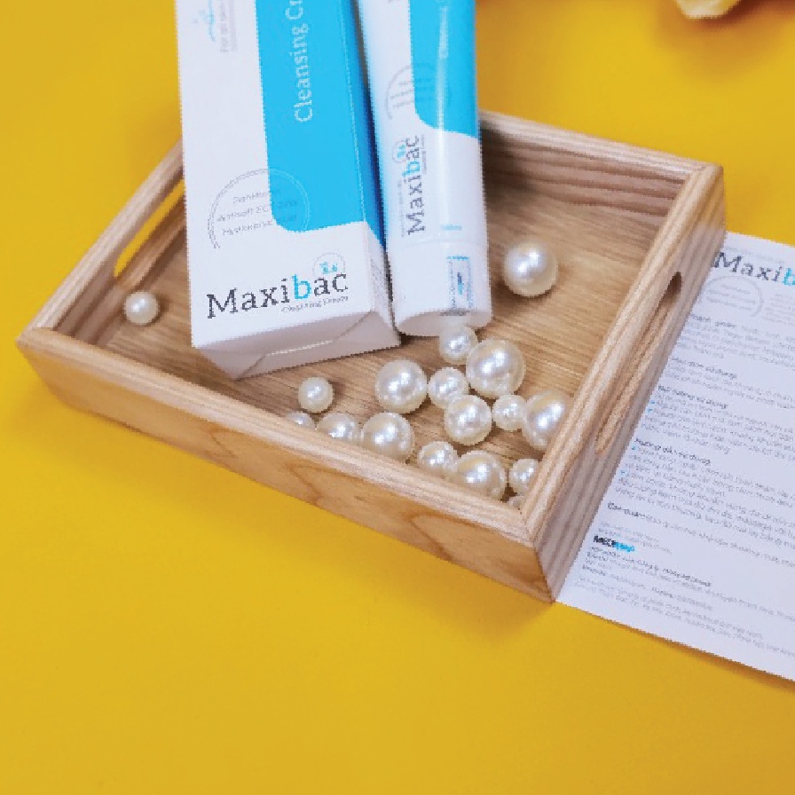 Kem tắm làm sạch da Maxibac pH 5.5 chai 100ml