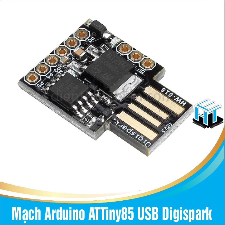 Mạch Arduino ATTiny85 USB Digispark