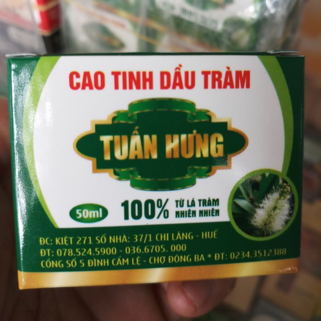 CAO TINH DẦU TRÀM HUẾ  THIÊN NHIÊN 50ML