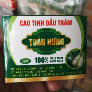 CAO TINH DẦU TRÀM HUẾ  THIÊN NHIÊN 50ML