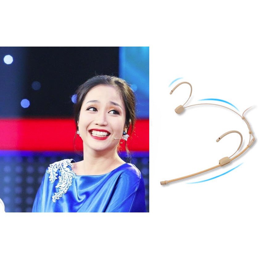 Micro Đeo Tai Hạt Gạo - Jack 3.5mm - Thu Âm, Livestream, Trợ Giảng, Thuyết Trình Nhỏ Gọn