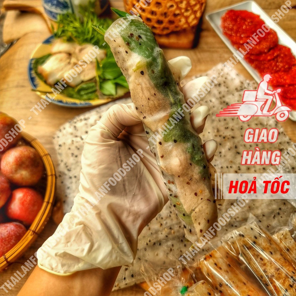 Bánh Tráng Mè Đặc Sản Phan Rang - Túi HCK 50 cái