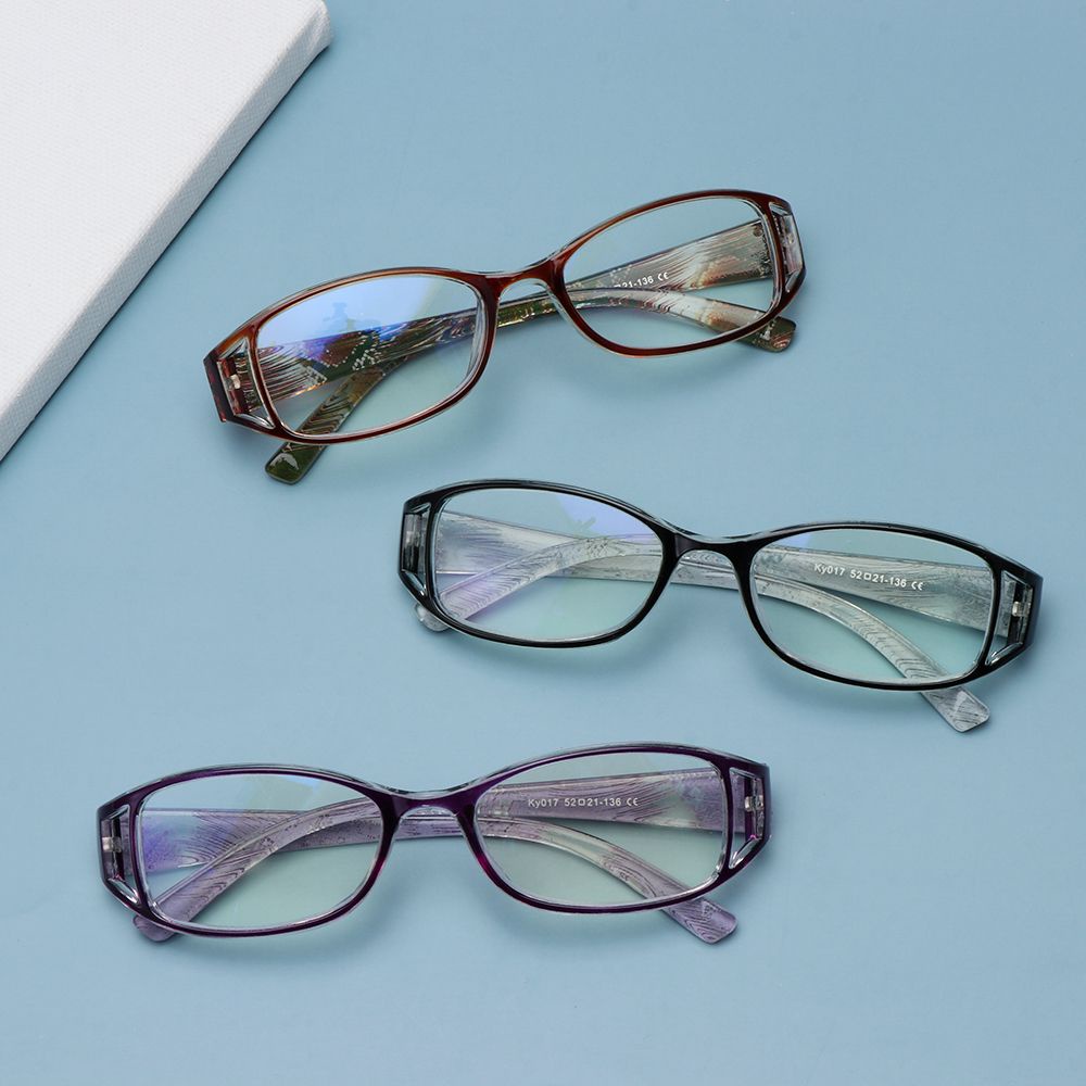 Mắt Kính Đọc Sách Gọng Siêu Nhẹ Chống Ánh Sáng Xanh Thời Trang Cổ Điển Cho Nữ