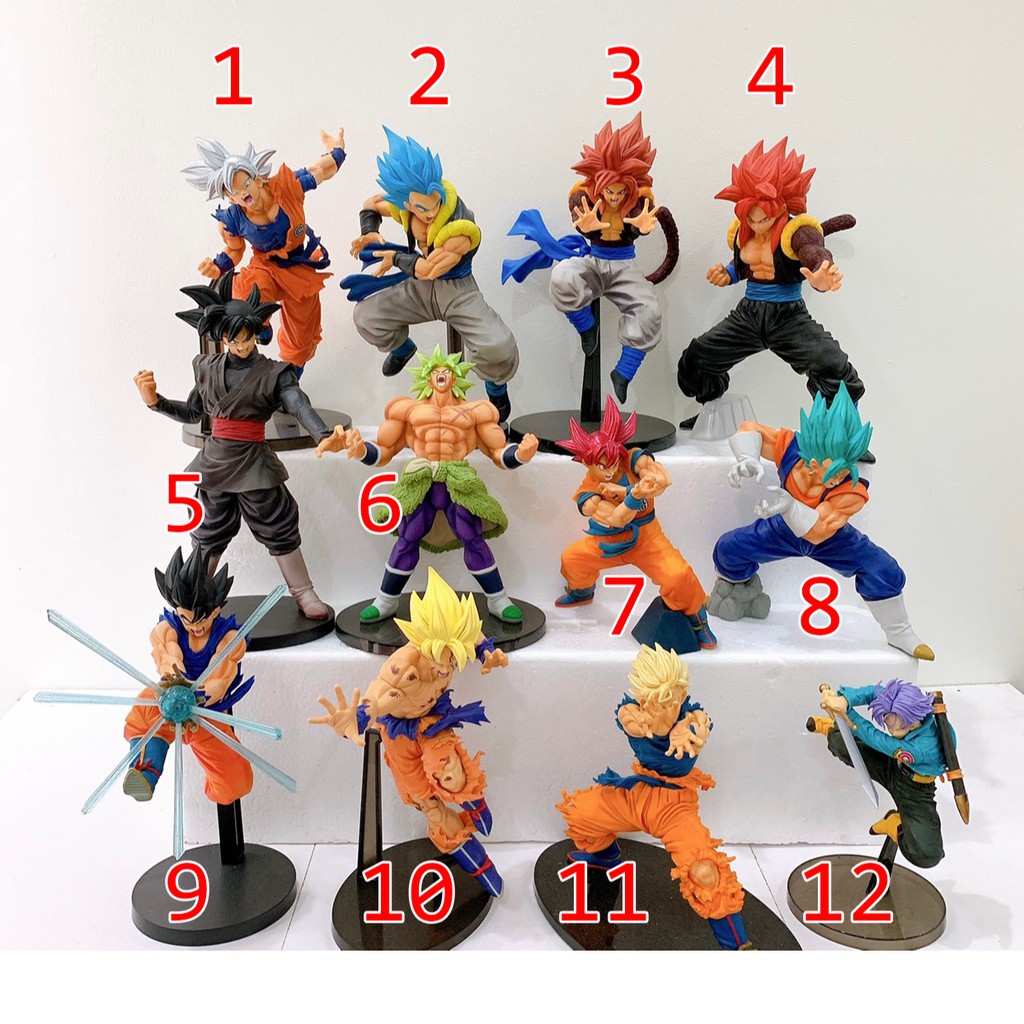 Tổng hợp hàng Dragon Ball đã qua trưng bày