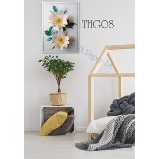 Bộ làm tranh hoa giấy 3D