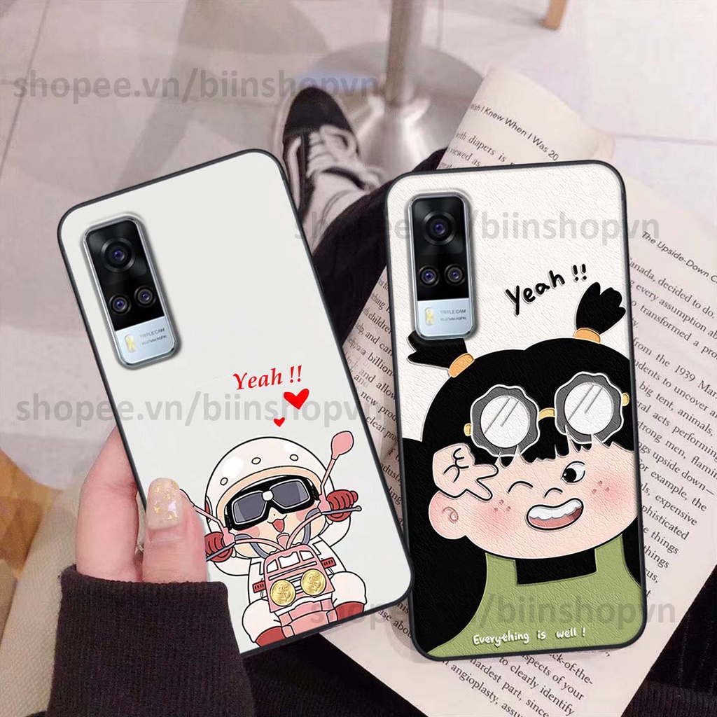 Ốp Vivo Y51 2020 in hình baby siêu dễ thương, ngộ nghĩnh đáng yêu