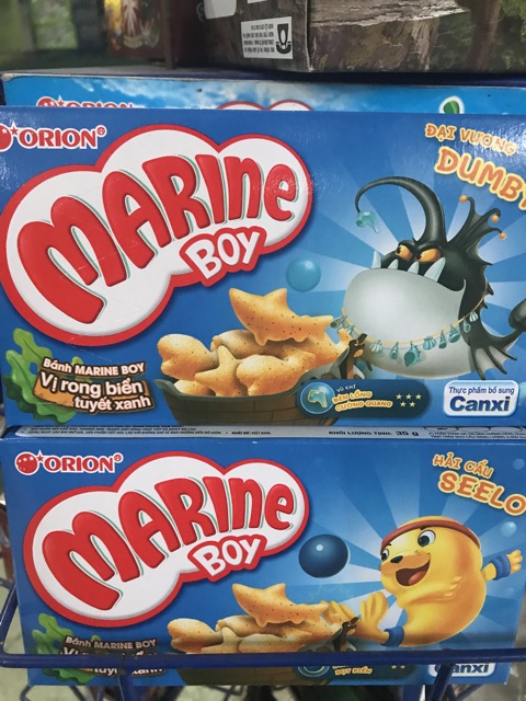 BÁNH MARINE BOY ORION 100G