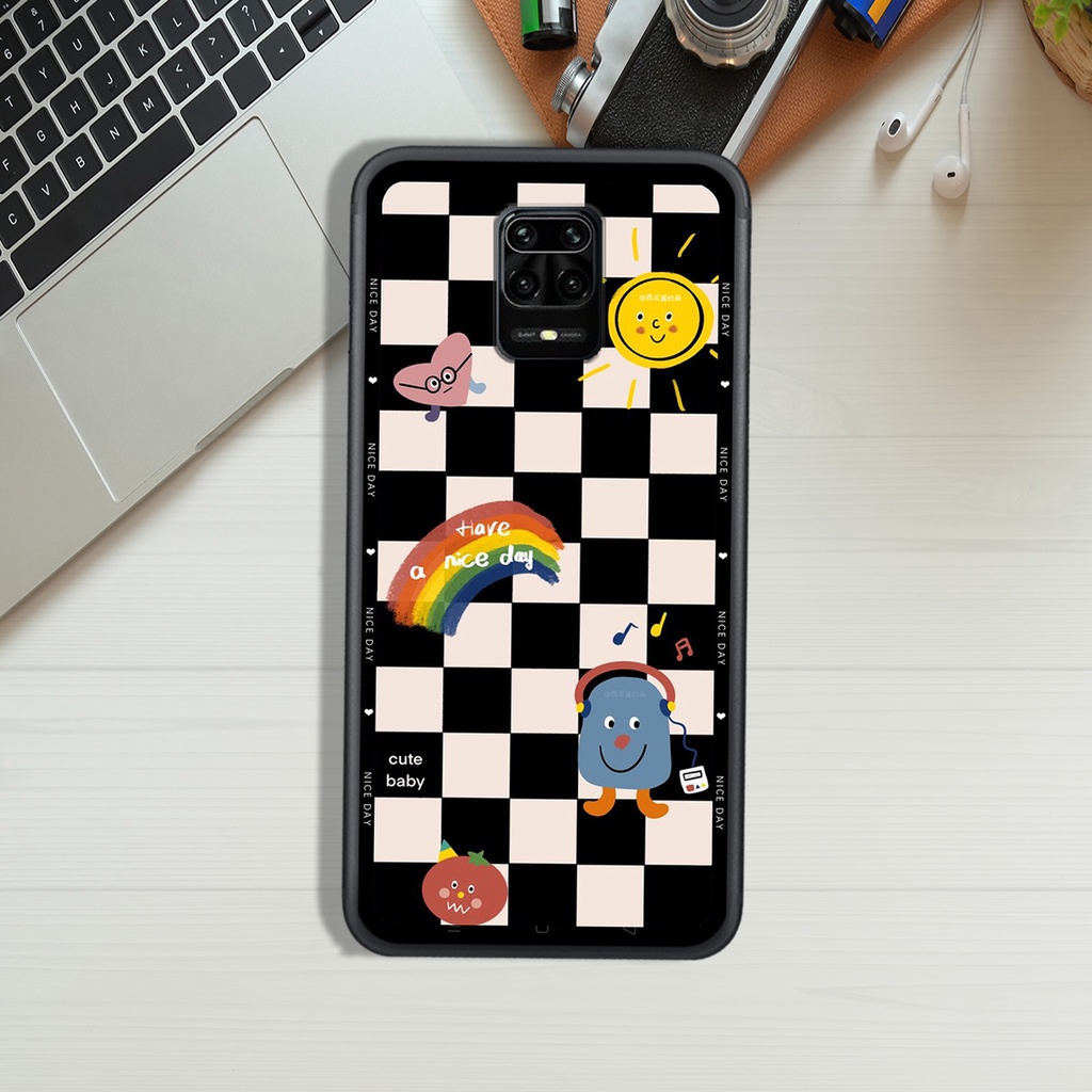 Ốp Lưng XIAOMI REDMI NOTE 9 - NOTE 9S - NOTE 9 PRO In Hình &quot;Black Heart&quot; Phong Cách Đẹp.