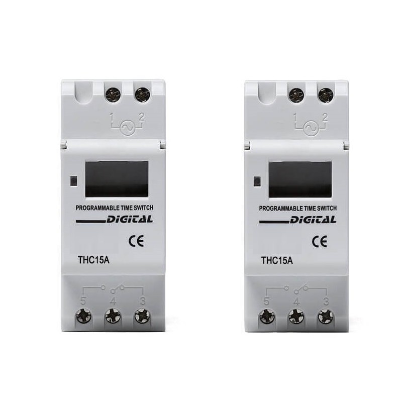 Bộ 2 Thiết bị hẹn giờ điện tử THC15A