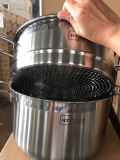 Nồi hấp 2 tầng
