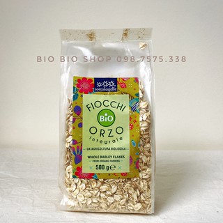 Ý dĩ nguyên cám hữu cơ cán dẹp Sotto Ý - Sottolestelle 500g Ý dĩ hữu cơ- Lúa mạch ngọc trai nguyên cám hữu cơ