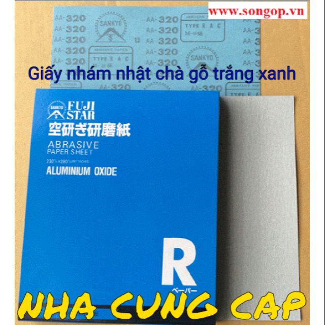 GIẤY NHÁM NHẬT CHÀ GỖ