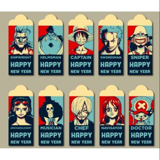 20 Lì xì Onepiece tặng kièm 10 lì xì ngẫu nhiên