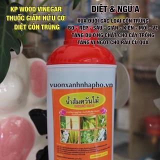#KP_WOOD_VINEGAR : THUỐC GIẤM HỮU CƠ