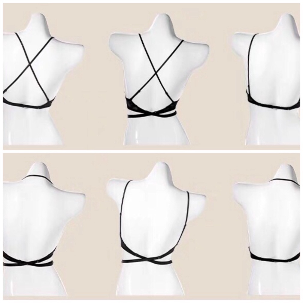 Áo lót nữ dây mảnh viền lưới nâng ngực sexy phong phú và đa dạng kiểu phối dây Nội y xanh chất đẹp deal xịn sexy