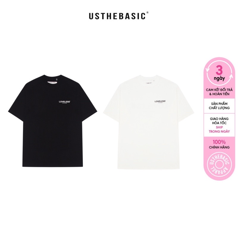 Usthebasic - Combo Áo đôi LOVELESS Tshirt