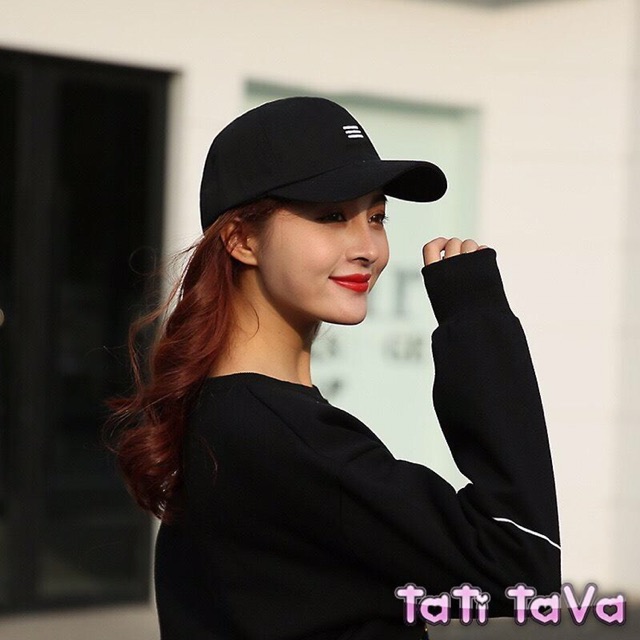 HÀNG ĐẸP]Mũ Nón lưỡi trai 3 sọc Tatitava