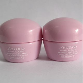 💥Kem dưỡng trắng da ban đêm Shiseido White Lucent MultiBright Night Cream 10ml