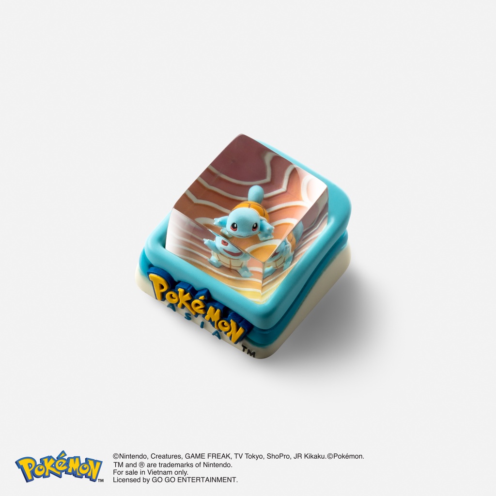 Keycap bàn phím cơ Dwarf Factory Pokémon - Hàng chính hãng