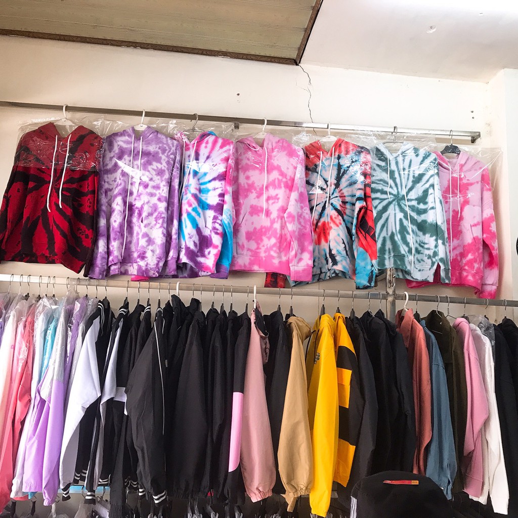 Áo hoodie loang màu tiedye MAYLAN STORE | BigBuy360 - bigbuy360.vn