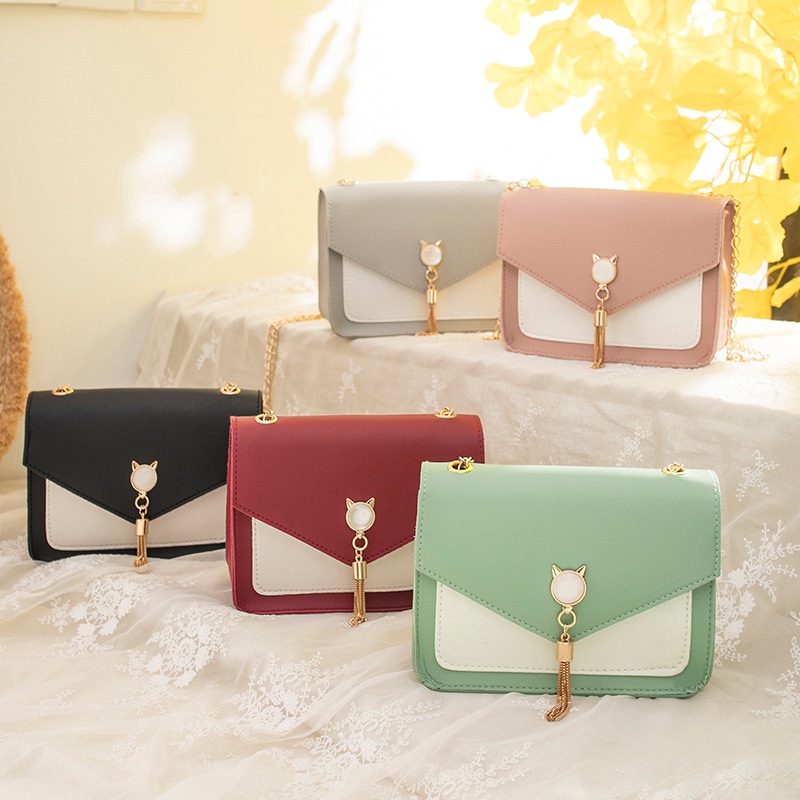 Túi xách nữ đeo chéo hồng ngọt ngào mini giá rẻ chất lượng và thời trang mini ,  đeo chéo, kẹp nách  TTF008
