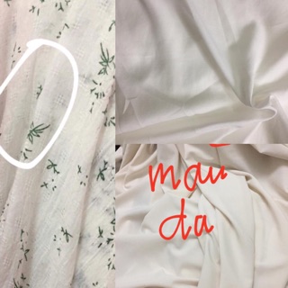 Séc vải chị an ..3m đũi lỗ = 165k.... 3m đũi trắng = 135k ...2 m habutai = 70k ...tổng 370k