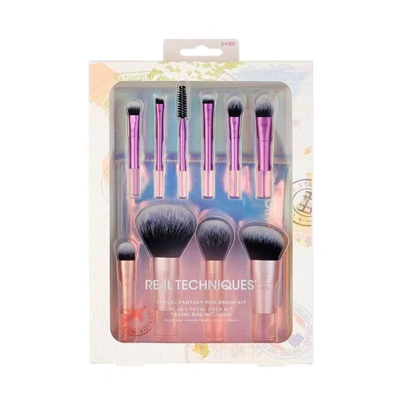 Bộ 10 Cọ Trang Điểm Mắt Mềm Phiên Bản Giới Hạn Techniques
