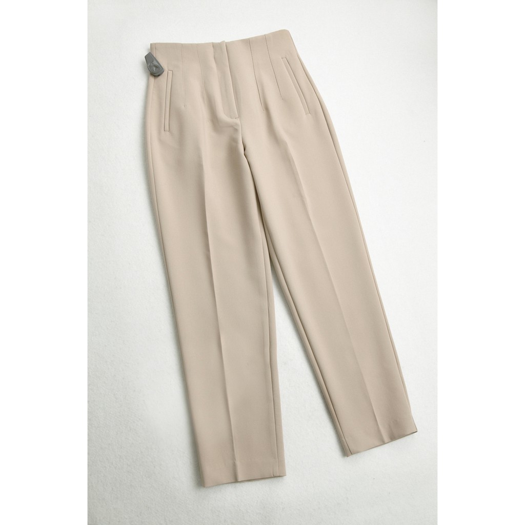 Quần tây âu công sở nữ đẹp BUTTERFLY cạp lưng cao, dáng Baggy khóa sườn khuy ẩn, túi may viền trước hiện đại- Q06 | BigBuy360 - bigbuy360.vn