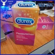(MỎNG HƠN – NHIỀU GAI HƠN) Bao cao su Durex Pleasuremax có Gai và mỏng hơn - Số lượng 12 cái/ 1 hộp bcs 👌
